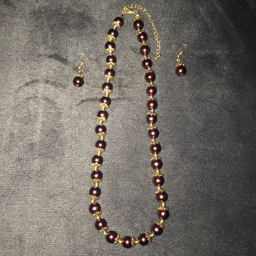 Necklace and Earrings